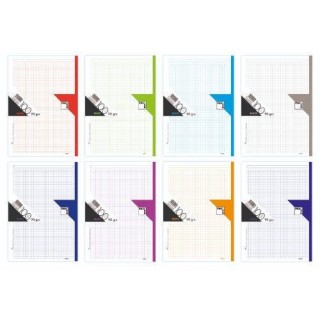 recambio de colores  90 grs. a-4 (210x297mm.) 100 hojas color naranja pacsa 21047