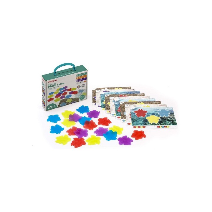 translucent math turtles miniland 32161