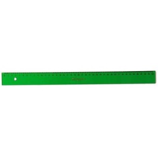 regla graduada 40cm verde faber castell 814