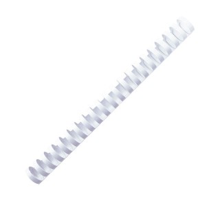 pack 50 canutillos fellowes plast. 22mm blanco