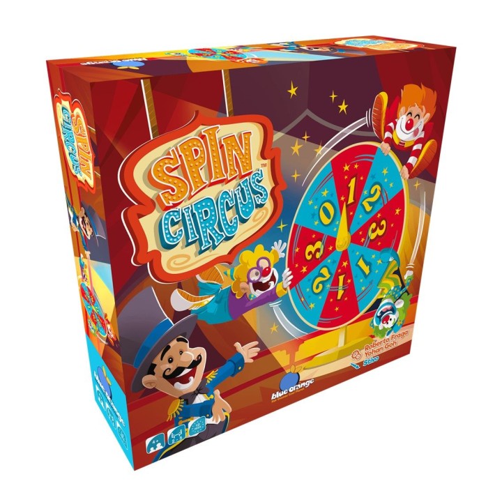juegos juego de mesa spin circus edad recomendada 4 a?os