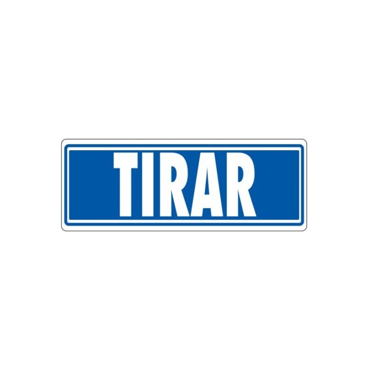 senal tirar 175x65 pvc gris archivo 2000 6177-03 gs
