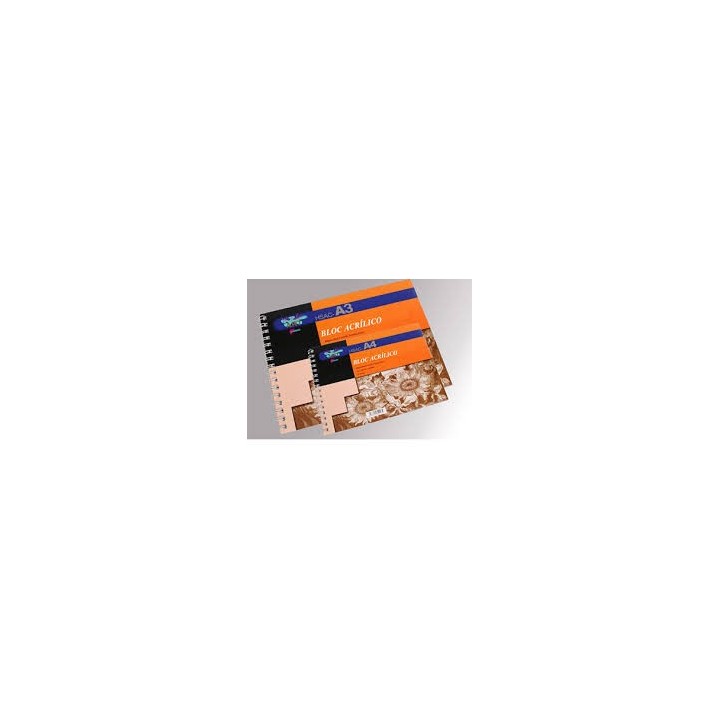 cuaderno dibujo a3 acrilico 12 hjs. 400gms. hsac wonder art by pryse 6230052