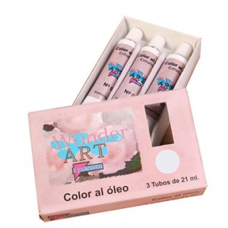 pryse 6250002 pintura al oleo 21 ml tubo blanco