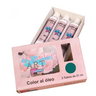 pryse 6250046 pintura al oleo 21 ml tubo verde
