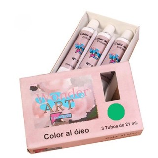 pryse 6250047 pintura al oleo 21 ml tubo verde