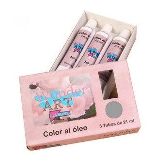 pryse 6250061 pintura al oleo 21 ml tubo gris