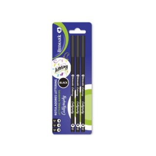 bismark 330622 marcador 3 pieza(s) negro