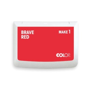 tampon make1 color rojo valiente 50x90 mm colop 155111