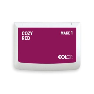 tampon make1 color rojo acojedor 50x90 mm colop 155114