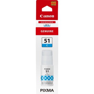 canon cartucho tinta canon cian gi - 51c 70ml 7700 paginas