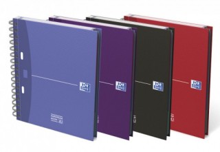 cuaderno europeanbook 1 tapa extradura a5+ 100 hojas 5x5 colores surtidos essentials 3sep oxford 100