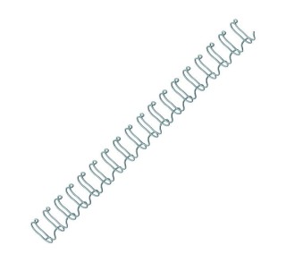 pack 100 wires fellowes met. 14mm plata