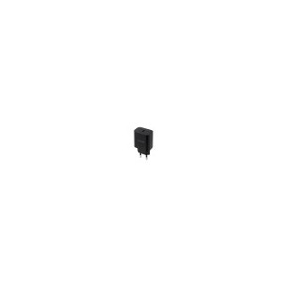 cargador tooq de pared usb-c pd3.0 20w negro
