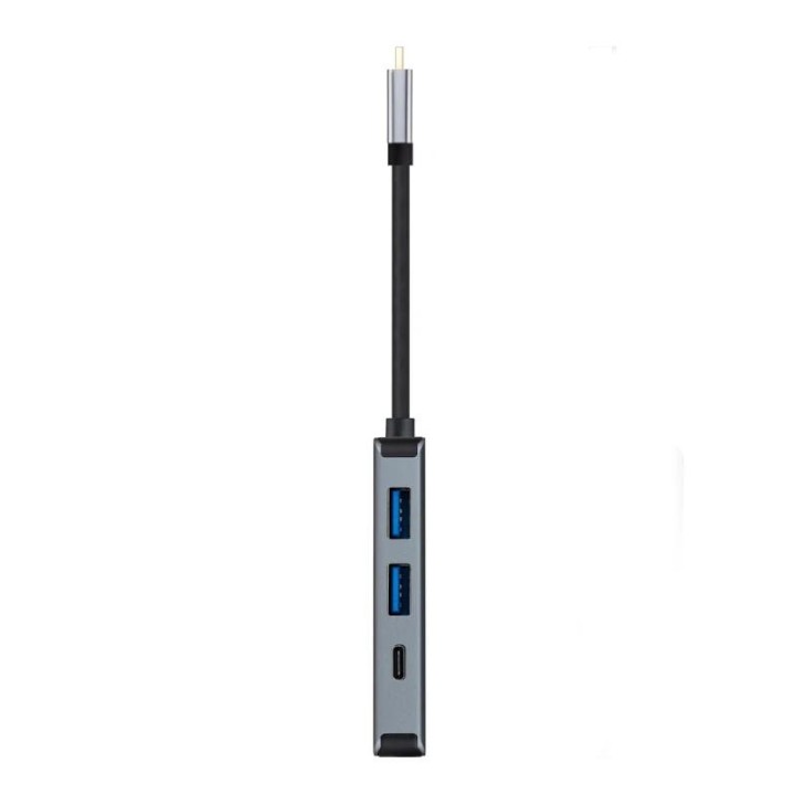 nanocable hub usb-c 3xusb3.0+usb-c+usb-c pd 15cm