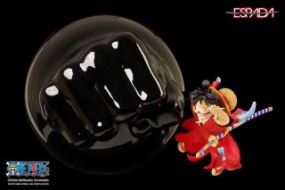 fifura one piece monkey d. luffy estatua pvc 1 - 8 28 cm