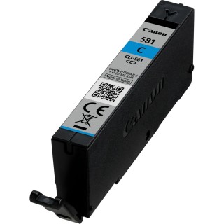 canon cartucho tinta canon cli 581 c cian pixma tr7550 - tr8550 - ts6150 - ts6151 - ts8150 - ts8151