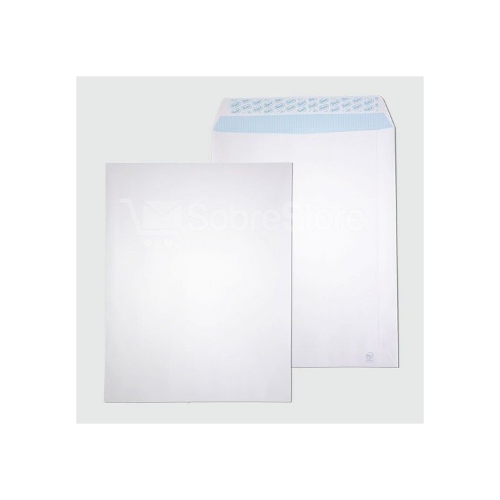 sam caja 250 bolsas radiografia (310x410) offset blanco 100 grs. autosam autoadhesivo tira de silico