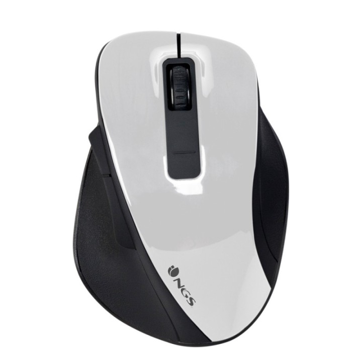 ngs raton inalambrico 2.4 ghz bowwhite 16000dpi bl