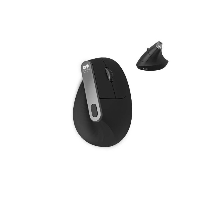 subblim subblim submo-ednvw01 raton universal mano derecha bluetooth + usb type-c optico 4000 dpi
