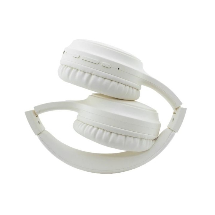 coolbox auriculares diadema air40 bt beige