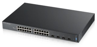 zyxel zyxel xgs2210-28 gestionado l2 gigabit ethernet (10/100/1000) 1u negro