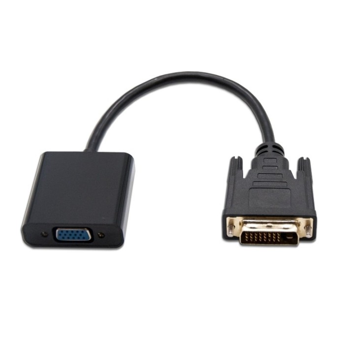 nanocable conversor dvi 24+1/m a vga hdb15/h 10 cm