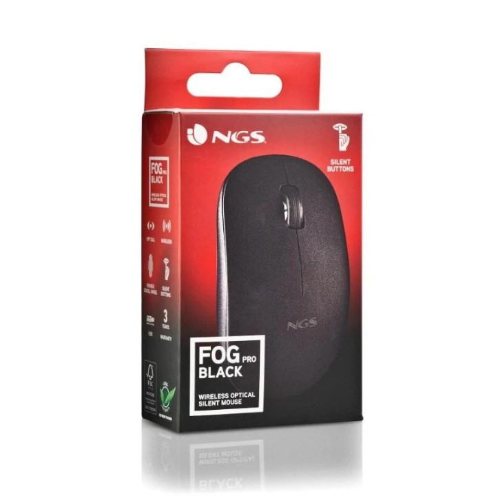 ngs raton fogpro inalambrico negro