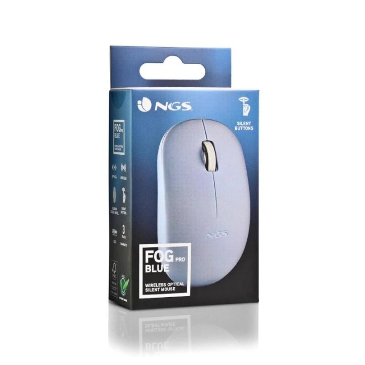 ngs raton fogpro inalambrico azul