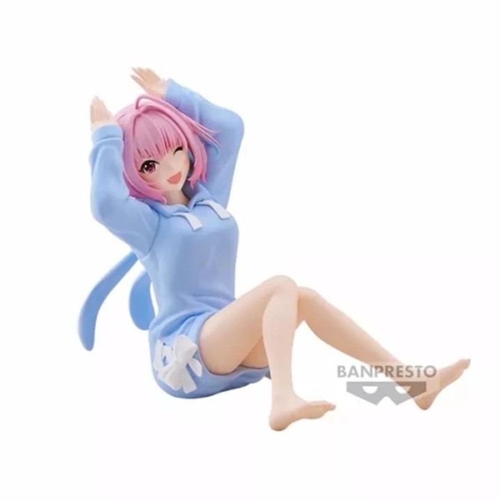 banpresto figura banpresto the idolmaster cinderella girls relax time riamu yumeni 10cm