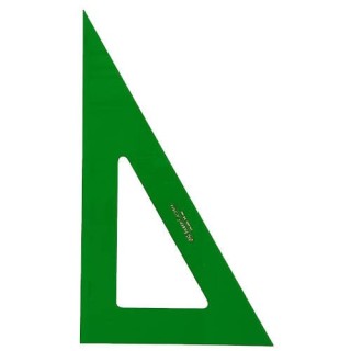 faber-castell cartabon 32cm no graduada color verde faber castell 666-32