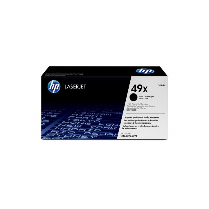 hp hp 49x toner negro alta capacidad hp49x (q5949x)