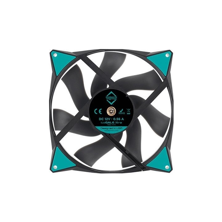 ventilador 140x140 iceberg-thermal icegale argb black 2p 1600rpm pwm argb