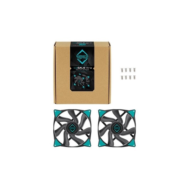 ventilador 140x140 iceberg-thermal icegale argb black 2p 1600rpm pwm argb