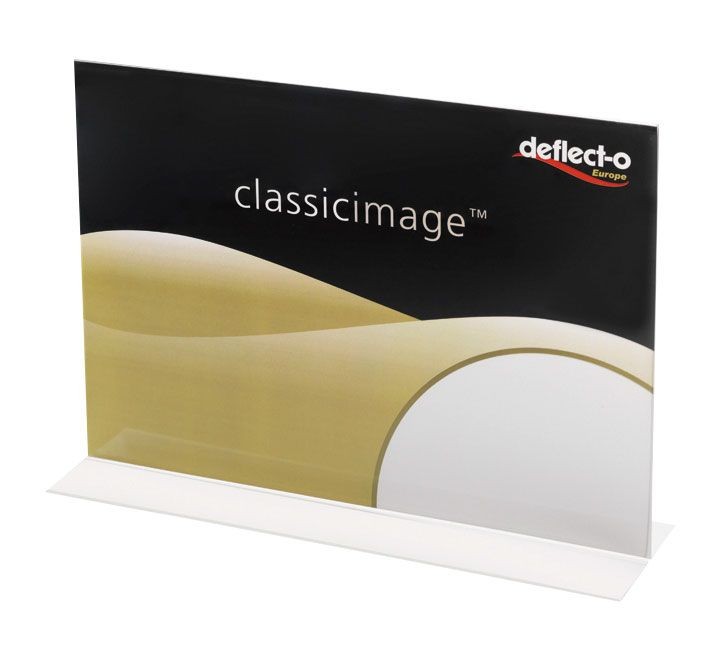 expositor deflecto en t a4 horizontal 47701