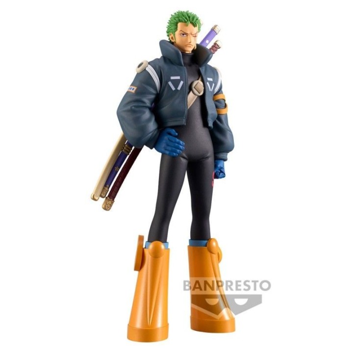 banpresto figura banpresto: one piece dxf grand line series egghead roronoa zoro