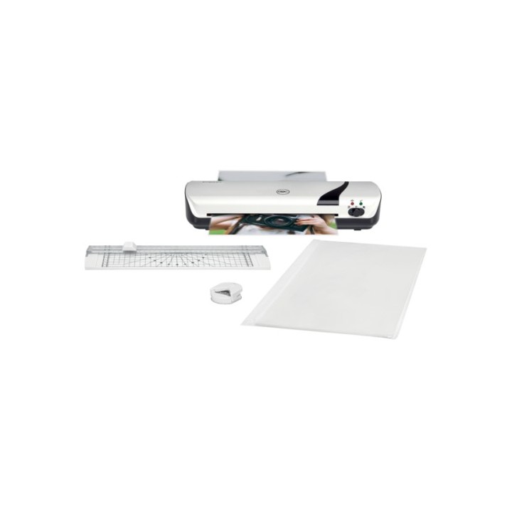 gbc gbc inspire+ plastificadora en frio/caliente 250 mm/min negro, blanco
