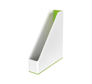 revistero leitz wow dual a4 blanco/verde 53621054