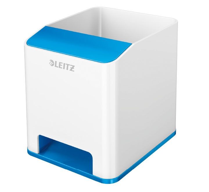 cubilete leitz wow dual blanco/azul 53631036