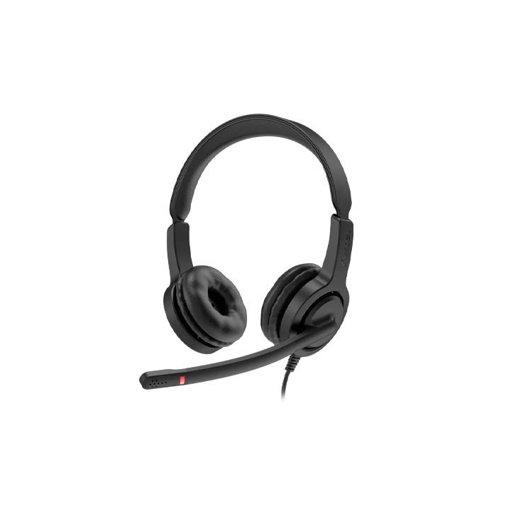 auriculares axtel voice uc28-35 duo nc usb-a microauricular binaural usb-a y 3.5 jack