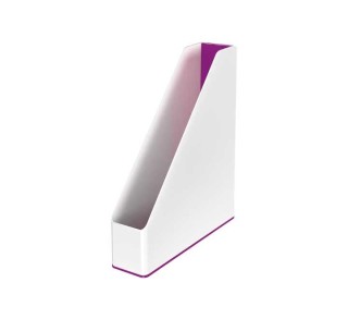 revistero leitz wow dual a4 blanco/viol 53621062