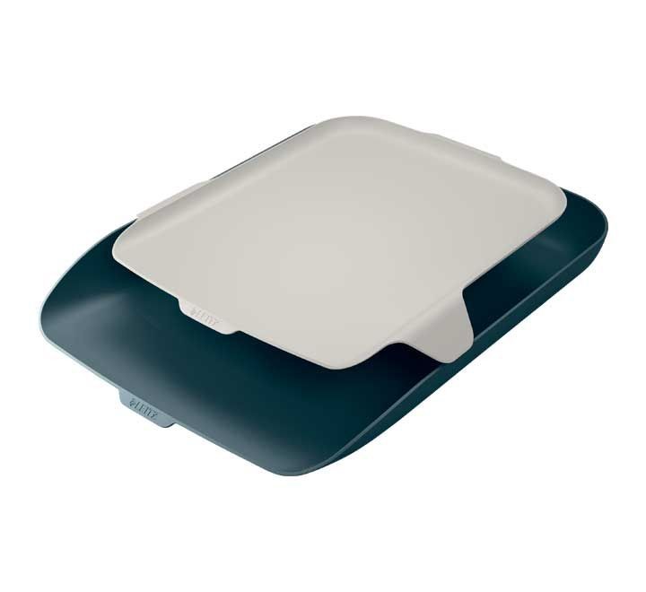 bandeja sobrem. leitz cosy c/organiz gris