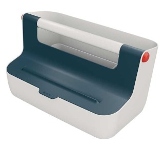caja almacen. leitz cosy portatil gris