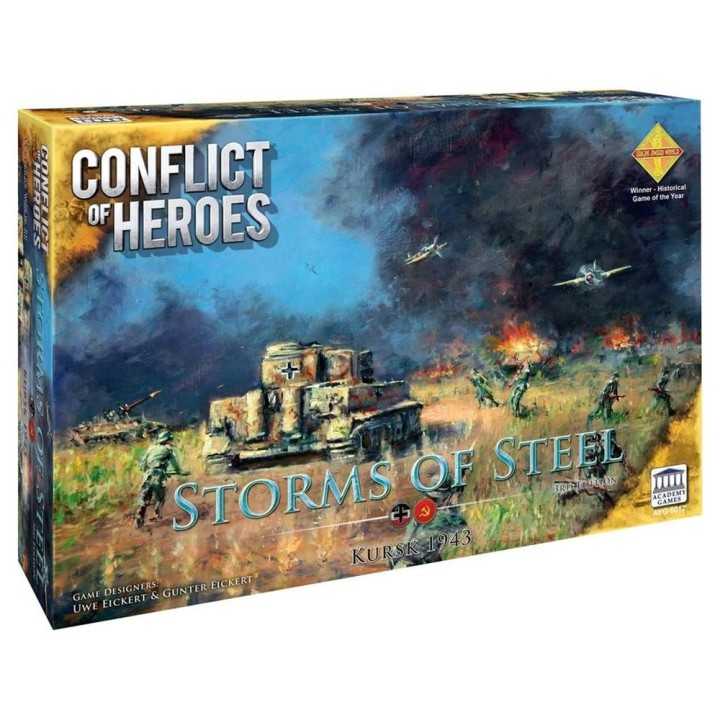 juegos juego de mesa conflict of heroes storms of steel 3? edicion edad recomendada 14 a?os idioma i