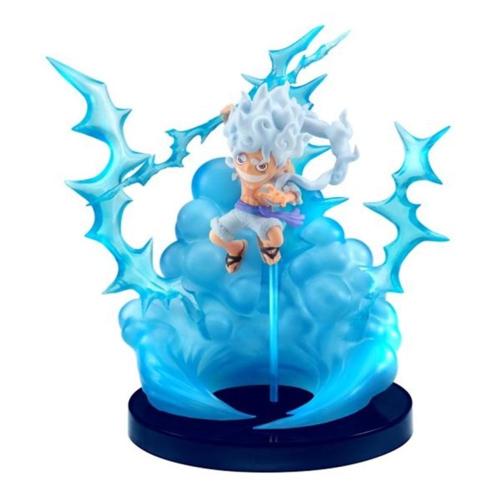 banpresto figura banpresto one piece world collectable special monkey d. luffy gear 5 6cm