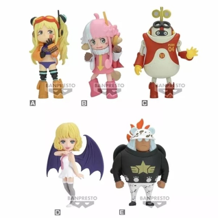 banpresto figura banpresto one piece world collectable egg head 5 unidad aleatoria