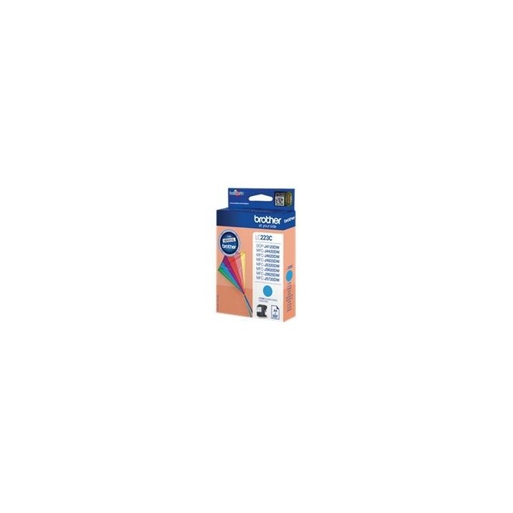 brother cartucho tinta brother lc223cbp cian 550 paginas dcp4120dw -  mfcj4420dw -  mfcj4620dw -  mf