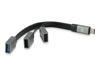 conceptronic hub usb tipo c conceptronic hubbies01g 1 x usb 3.0 - 2 x usb 2.0