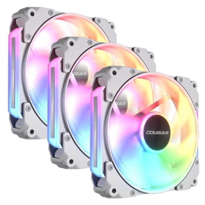 cougar vent. modular apolar 120 argb white (3pcs)