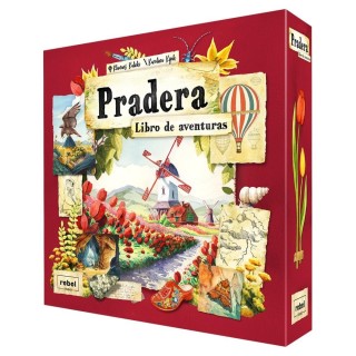 juegos juego de mesa pradera: libro de aventuras